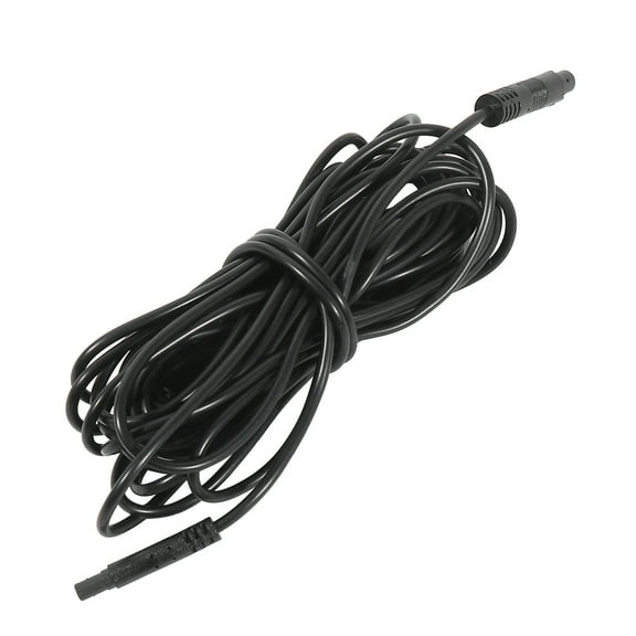 Unique Bargains 4 Pin 20ft 6m Backup Camera Extension Cable Dash Camera Cord Wires Car Auto Rear View Camera