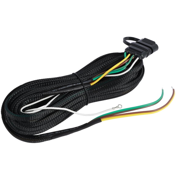 4 Pin 5 Wire Trailer Wiring Harness Connector Plug Tail Light Kit For Boats RV (a )