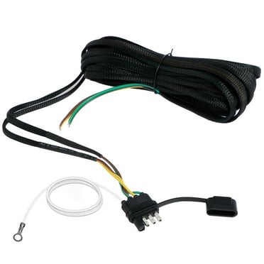 4 Pin 5 Wire Trailer Wiring Harness Trailer Light Kit Trailer Connector Wire Plug Both Side Tail Lights for Trailer Boats