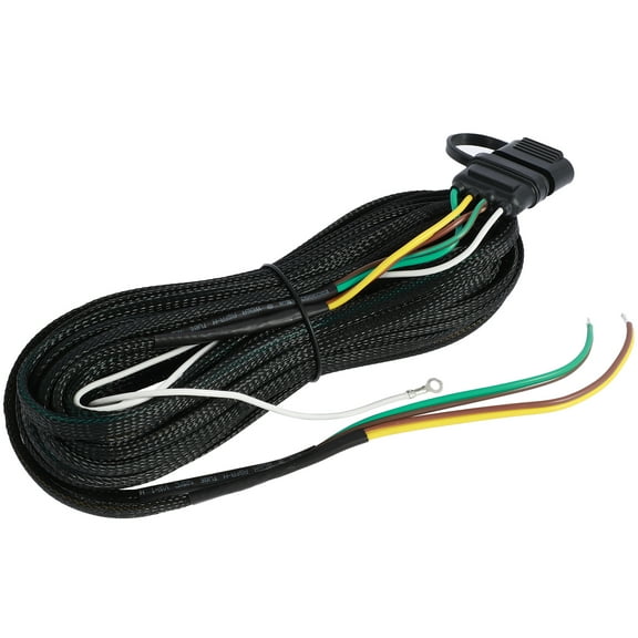 4 Pin 5 Wire Trailer Wiring Harness Trailer Light Kit Trailer Connector Wire Plug Both Side Tail Lights for Trailer Boats