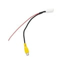 thumbnail image 1 of 4 Pin Audio Input Adapter for Car Radio Male Connector Reverse Camera, 1 of 8