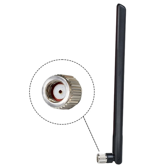 INSEETECH 5dBi 2.4GHz WiFi Antenna, RP-SMA Male Foldable Omni Directional External Antenna, Replacement Antenna for Router, Security Camera, Wireless Backup Camera, Truck, RV and PC