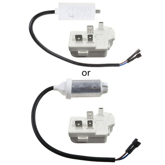 4 Pin Compressor PTC Start Relay Replacement Freezer Refrigerator Spare Parts