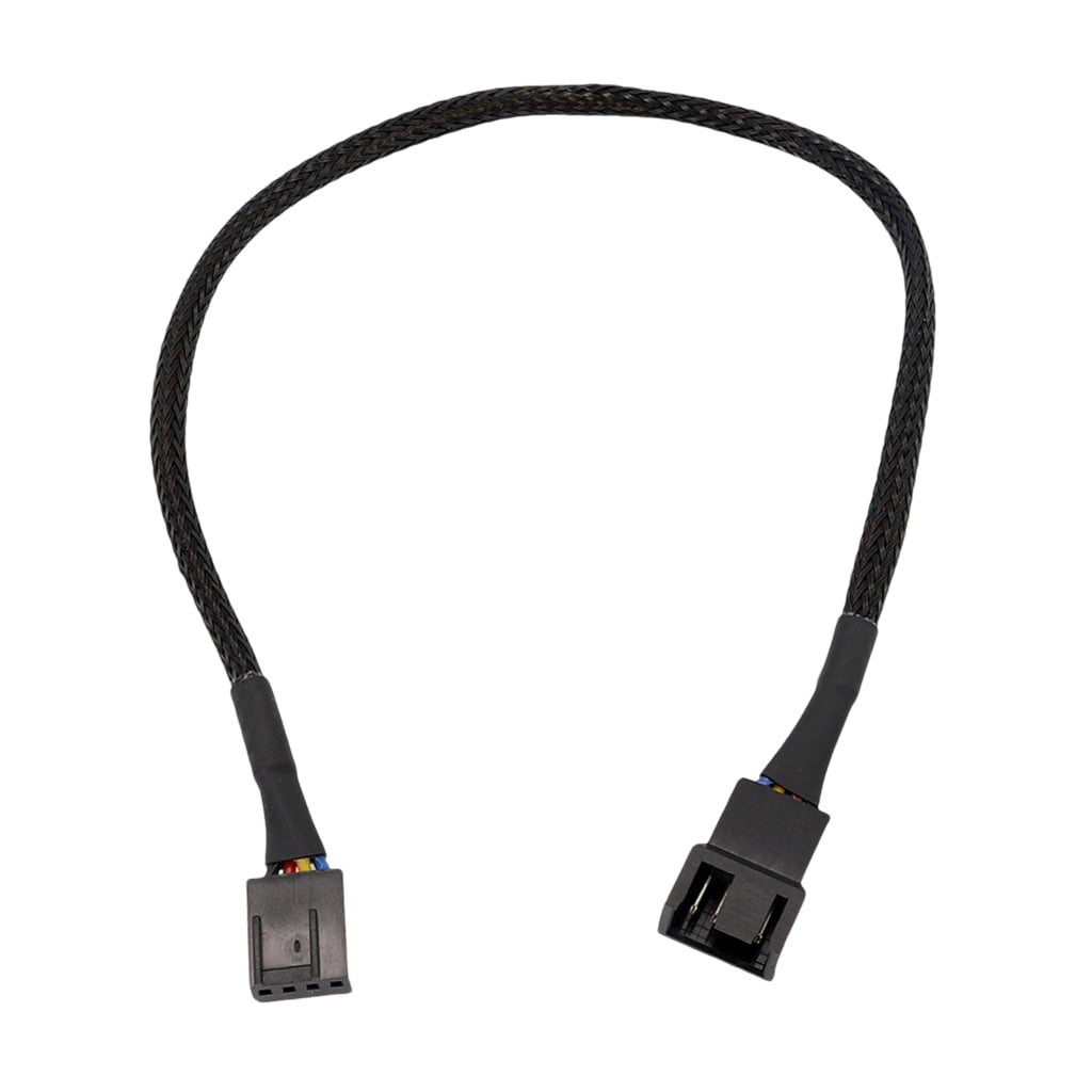 4 Pin Fan Extension Cable PC Fan Power Cable Male to Female 4Pin ...