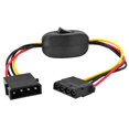 Control Machine Cable 4-Pin Male-to-Female Power Cable with Manual Control, PVC Insulation ...