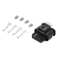 thumbnail image 1 of 4 Pin Mass Air Flow Sensor Connector Plug Waterproof Female Wire Terminal Connector for BMW 1 Set, 1 of 6