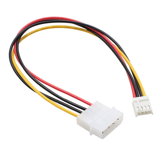 4 Pin Molex To 3.5" Floppy Drive FDD Internal Power Cable Adaptor 20cm