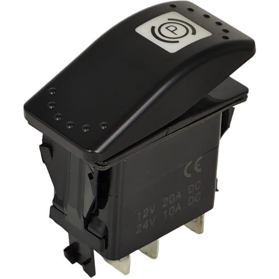 4 Pin ON-Off Parking Brake Rocker Switch 142-9320 Compatible with Caterpillar Cat Skid Steer Loader 216 216B 246 257 262 246B 247 247B 247B3 252 252B 252B3 257 259B3