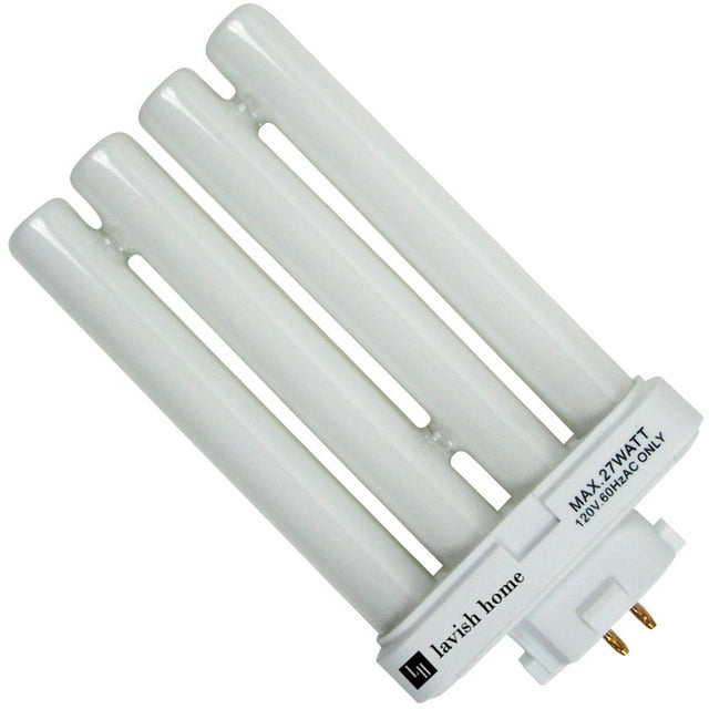 4-Pin Quad Tube 27-Watt Light Bulb  Energy Efficient Replacement Fluorescent Bulb FML27 for Floor and Desk Sunlight Lamp by Lavish Home