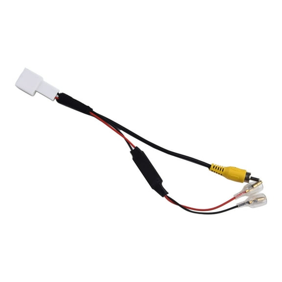 4 Pin Reverse Cam Cable Car Rear View Camera Retention Wiring Harness Cable Plug Adapter Connector For Toyota Park Cam Wire
