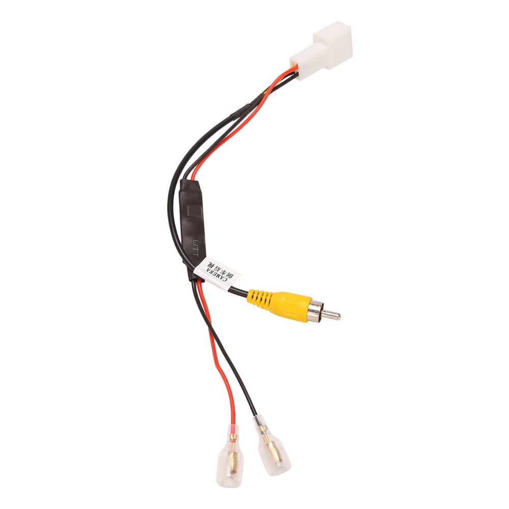 4 Pin Reverse Camera Video Wire Cable Plug Adapter Fit for Toyota Mazda ...