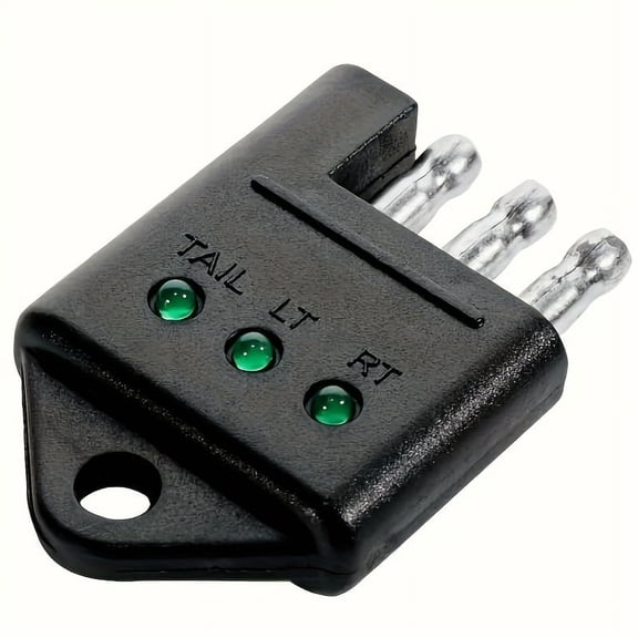 4-Pin Trailer Light Wire Circuit Tester 4-Way Trailer Tester Connector Trailer Wiring Tester Car Additions