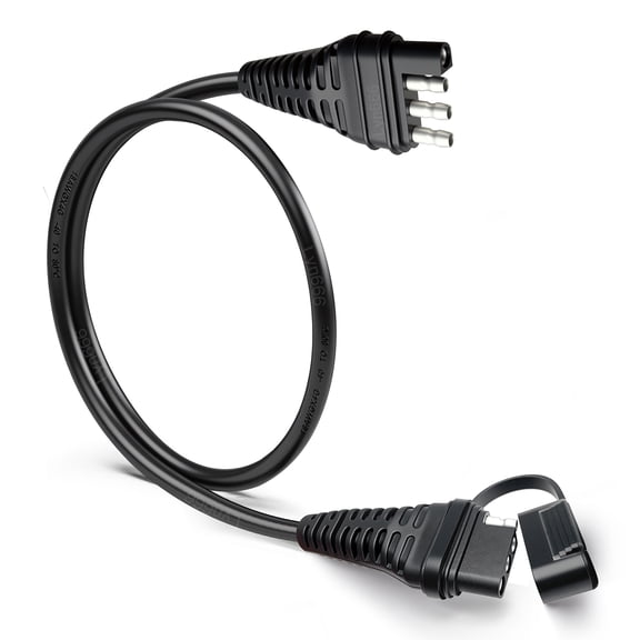 Lyn666 4-Pin Flat Trailer Extension Cable 28 inch, Heavy Duty 18AWG Pure Copper 4 Way Trailer Wiring Connector Harness Vehicle-Side Trailer-Side 4 Prong Trailer Light Plug