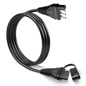 Lyn666 4 Pin Flat Trailer Extension Cable 5FT, 18AWG 4 Way Trailer Wiring Conenctor Harness Vehicle-Side Trailer-Side 4 Prong Trailer Light Plug Trailer Hitch Wire Heavy Duty Copper 60” Jacket Cable