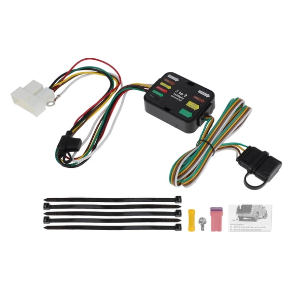 4 Pin Trailer Wiring Harness 56291/118760 Towing Hitch Wiring Kit for Honda Pilot 2016-2022 for Honda Passport Connector Towing Harness Converter