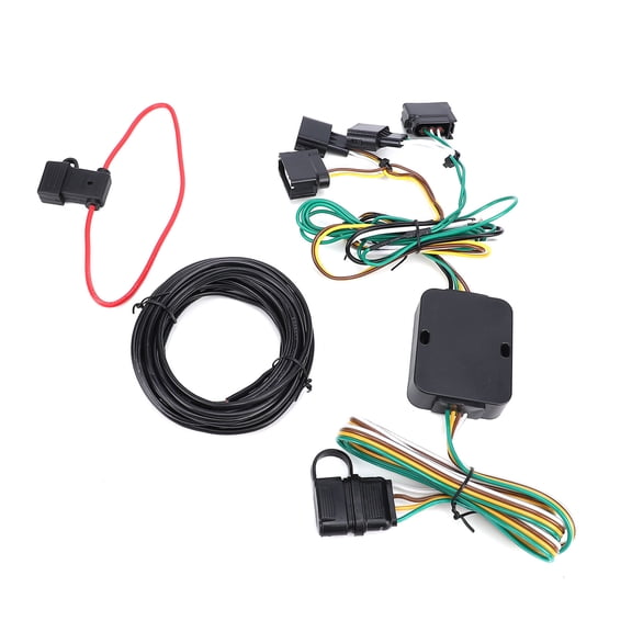 4 Pin Trailer Wiring Harness Kit for Ford Edge Escape Focus - Towing Electrical Connector Replacement
