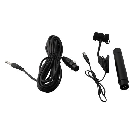 4 Pin Wired Sax Microphone Omnidirectional Pickup For Music Instrument Clip-on Design For Various Instruments