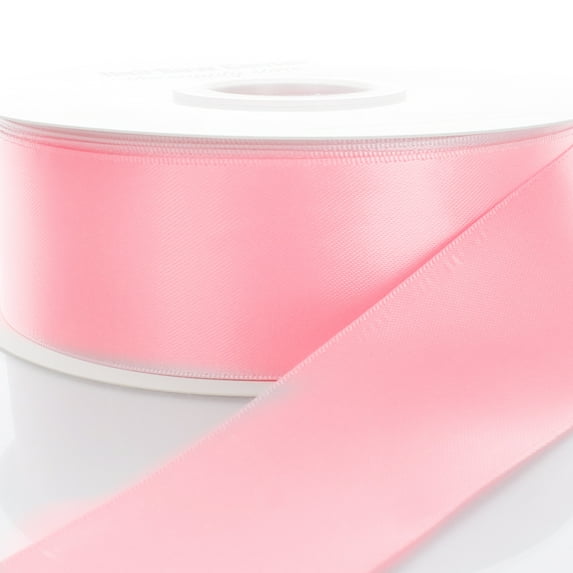 4" Pink Double Face Satin Ribbon 25 yard Reel