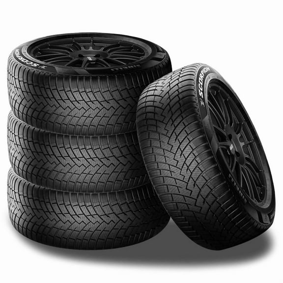 4 Pirelli Scorpion WeatherActive 245/55R19 103V Tires For Summer&Winter, Wet&Dry P4164600 / 245/55/19 / 2455519