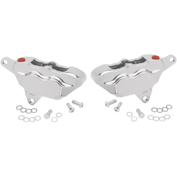 4-Piston Dual-Disc Front Caliper