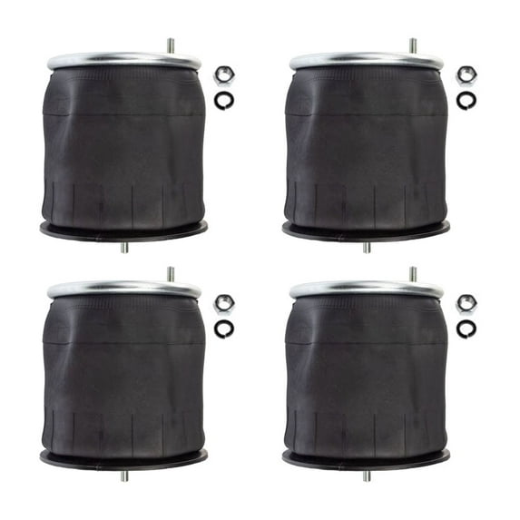 4 Pk Air Spring Bag - Rolling Lobe Air Spring Replaces 20505399, Batco 10-98829, Goodyear 1R12-1083, 1R12-405, 1R12-595, 1S12-002, Automann 566.ER8829, AMP1154 Firestone 8829, Torque TR8829