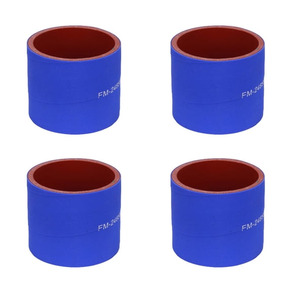 4 Pk Exhaust Gas Recirculation EGR Cooler Hose Compatible with Ford, Freightliner, GMC, International, Kenworth, Peterbilt, Sterling Truck, Volvo, Western Star Replaces DDE05107607 05107607