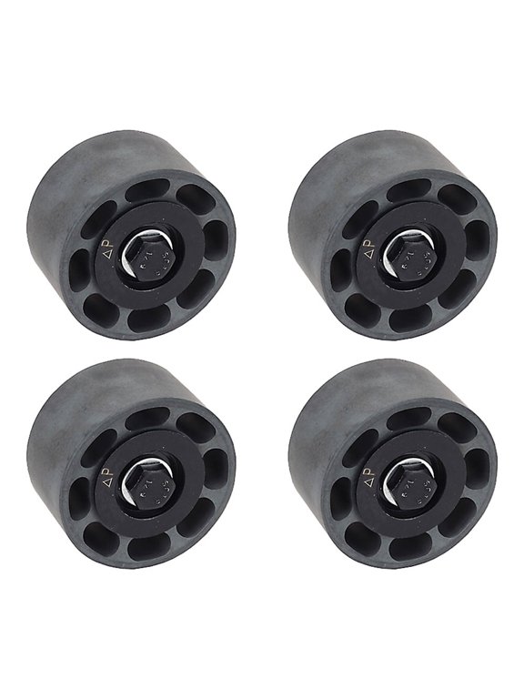 4 Pk Heavy Duty Drive Belt Idler Pulley - O.D. 2.913 Inch Compatible with Peterbilt 367 2008-2011, Peterbilt 379 2001-2007, Peterbilt 387 2000-2011 Replaces 1979641 CAT1979641