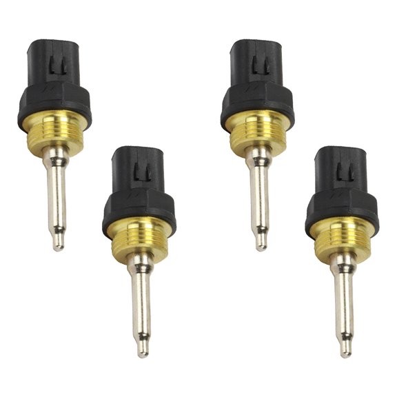 4 Pk Heavy Duty Engine Oil Temperature Sensor Compatible with FRT Argosy 2008, Cascadia 2008-2010 - Replaces 2566453, PAI 350571, Automann 577.99518, Dorman 904-7043, Caterpillar CAT2566453