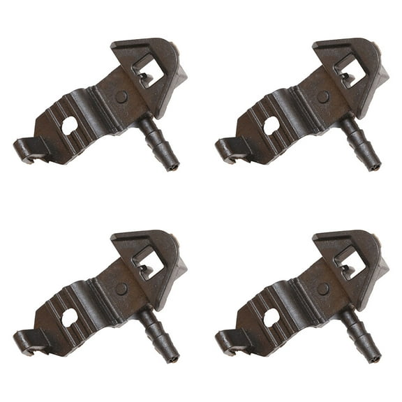 4 Pk Heavy Duty Windshield Washer Nozzle Compatible w/FRT Cascadia 2009-2012 - Wiper Arm Nozzle Replaces TRI-F88171-801, OE Aftermarket 3150025, Dorman 924-5225, NAPA NHD 429-5225