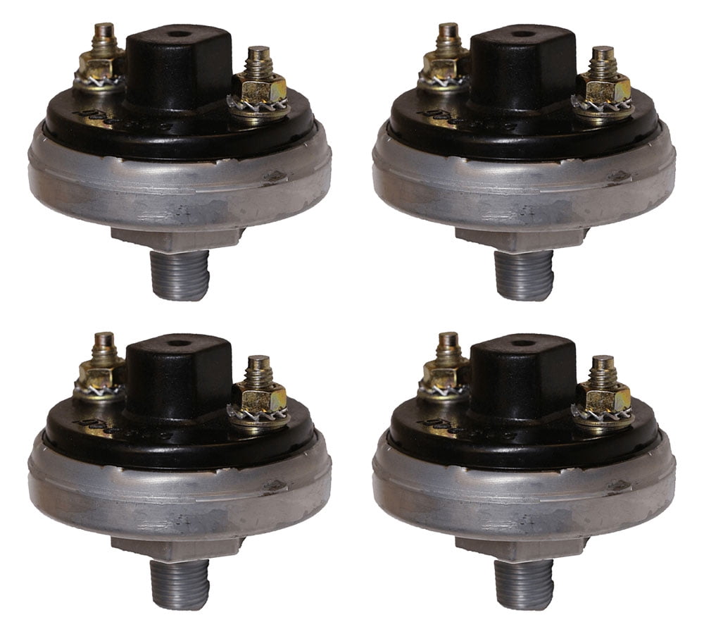 4 Pk LP-2 Heavy Duty Air Brake Low Air Pressure Switch w/ 2 Screw ...