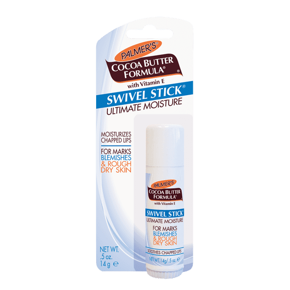 4 Pk Palmers Cocoa Butter Formula Swivel Stick w/Vitamin E Moisturizes .5oz Each