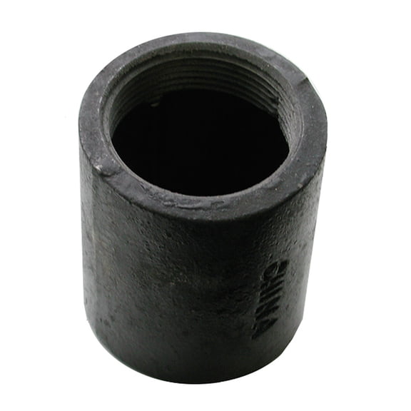 4" Plain End, Short Pattern, Cast Iron Cleanout with 3-1/2" Tap Size and 3" Heig