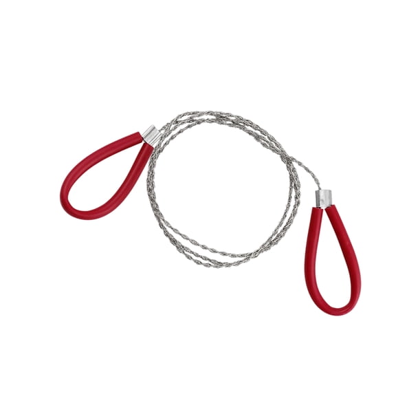 4 Ply Braided Steel Wire Handsaw Manual Operations Cutting Tool For Metal Plastic Outdoor Home Improvement Projects