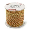 4-Ply Polycotton Cord with Metallic Thread Handmade Macrame Cotton Rope ...