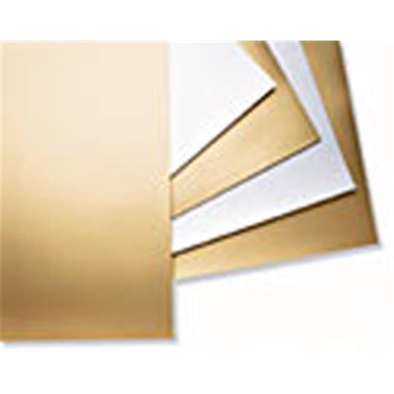 4-Ply Railroad Poster Board Gold