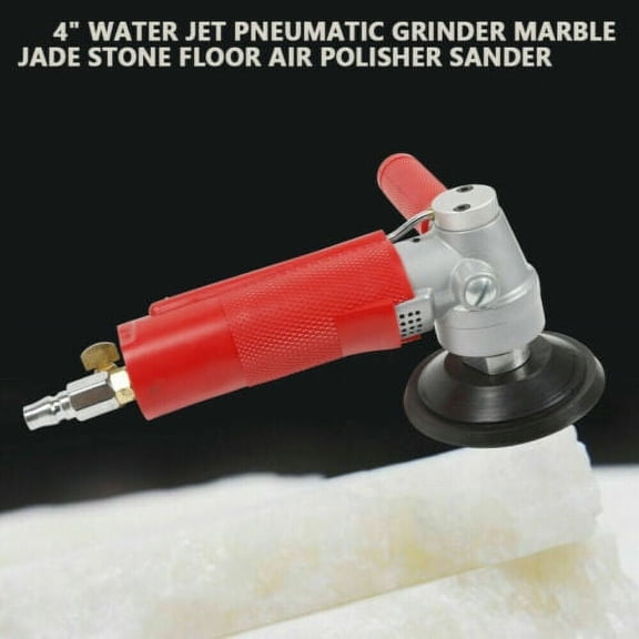 4" Pneumatic Wet Stone Polisher Air Wet Marble Grinder for Marble Granite Tool