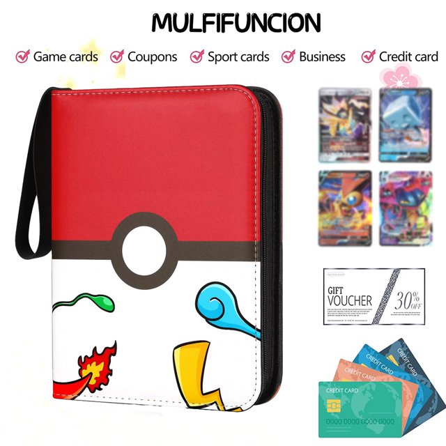 4Pocket 400 Card Holder Binders, Baseball Collector Album Binders,Game