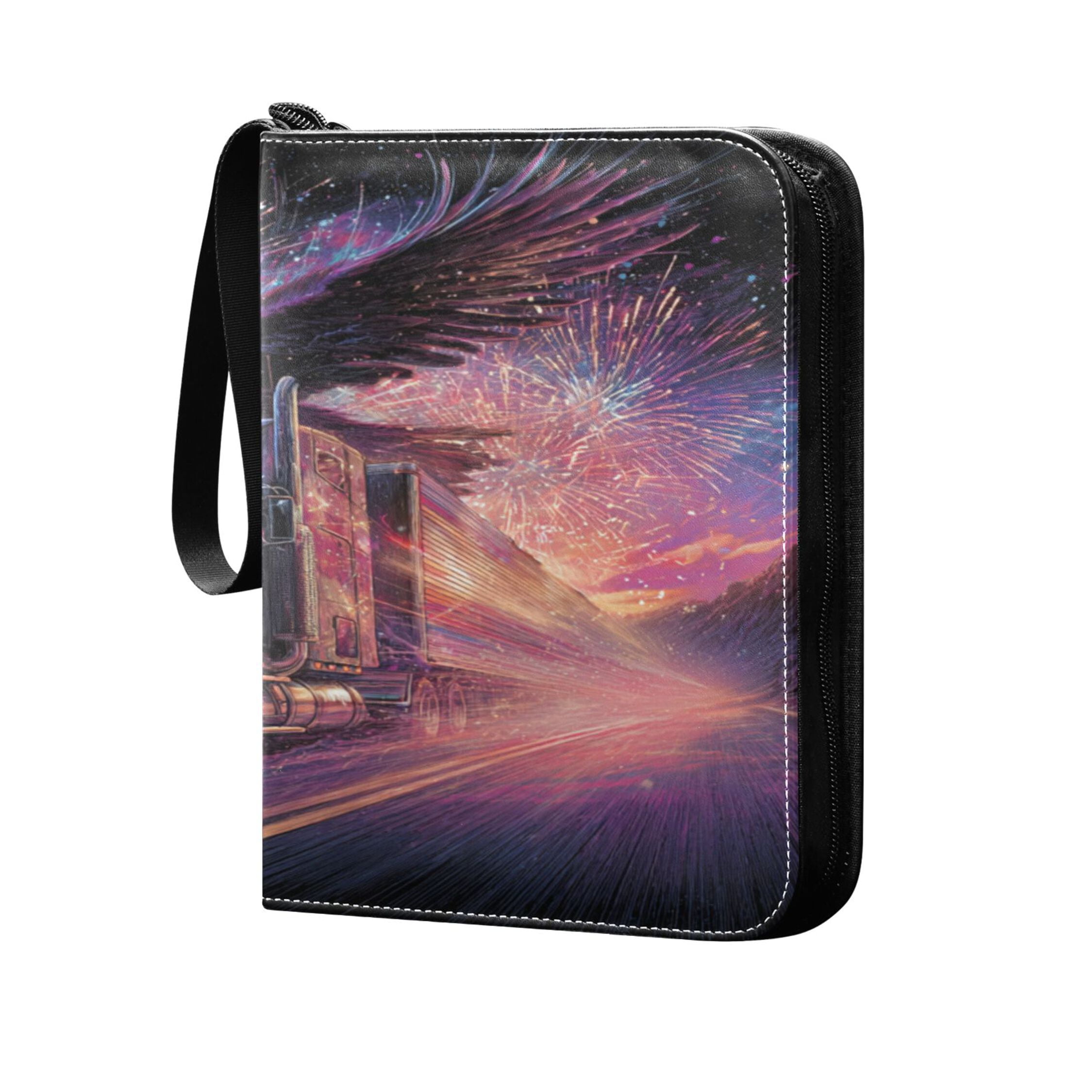 big card binder Amazon.com: Jumbo Card Binder for Pokemon Jumbo Cards, iofeiwak® Oversized  2 Pockets Card Binder with 3 Rings - Holds 80 Cards with 40 Removable  Sleeves main image 0