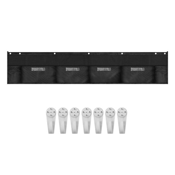 4 Pocket Storage Pocket Chart Horizontal File Organizers Pocket Chart for , School, Classroom Whiteboard