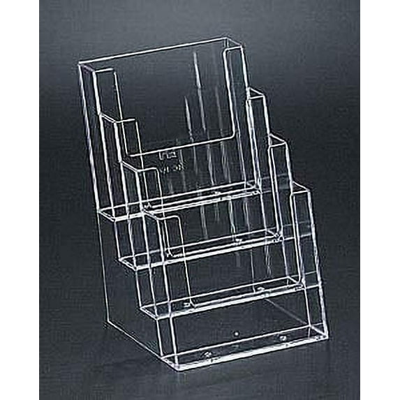4-Pocket Table Top Literature Stand Pro-Life Display Stand