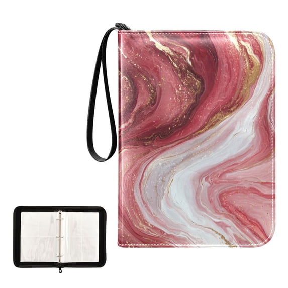 4 Pocket Trading Card Binder, 50 Pages Sleeves Holds 400 Cards, Card ...