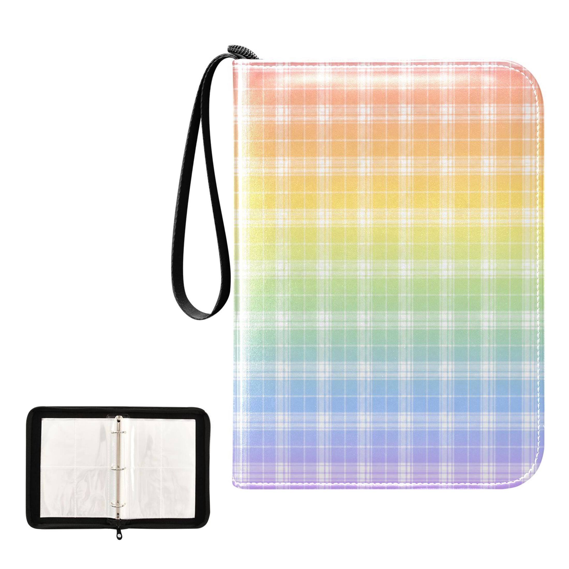 4 Pocket Trading Card Binder, 50 Pages Sleeves Holds 400 Cards, Card ...