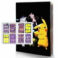 thumbnail image 1 of 4-Pockets Card binder, Trading Card binder, Card Folder, Album with Collection Cards, Collection card protective cover, 30 pages holds to 240 cards(N11), 1 of 6