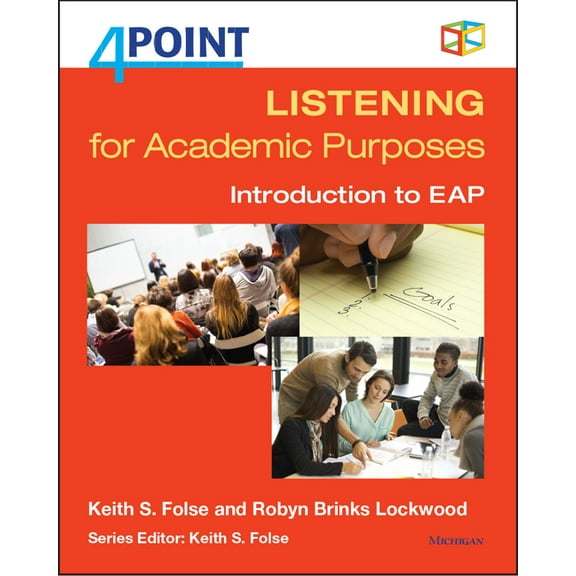 4 Point Listening for Academic Purposes (with Audio CD) : Introduction to EAP (Mixed media product)