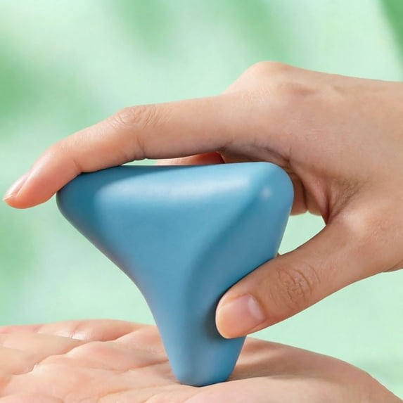 4 Point Massage Tool Star Shaped Manual Trigger Point Relief for Muscle Tension Fitness Recovery Relaxation 2.6x3.0x2.8 Inch