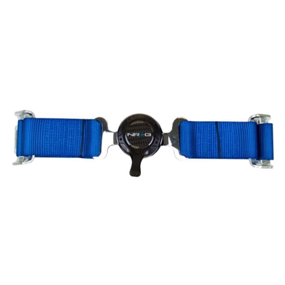 4 Point Seat Belt Harness & Cam Lock, Blue