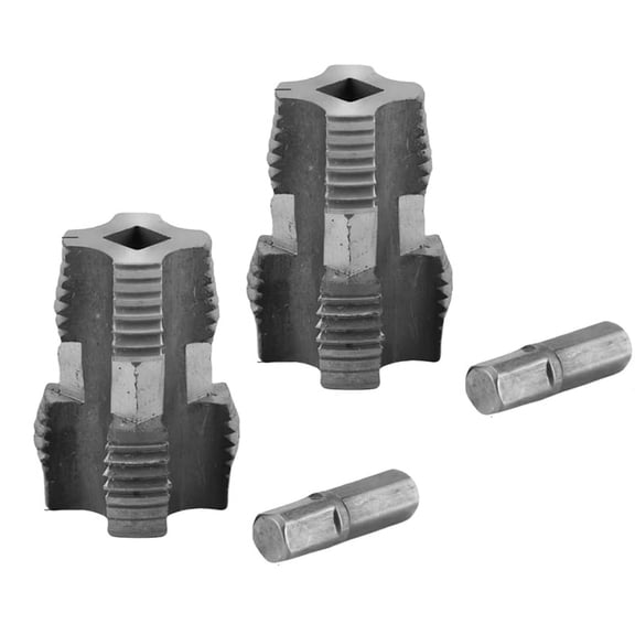 4 Points 6 Points Water Pipe Inner Hole Opener Electric Drill Hexagonal Universal Water Pipe Tapping Tool,2 * Water pipe drill bit