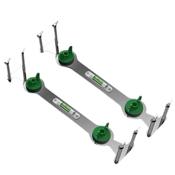 4-Points Hot & Cold Water Pipes Leveler Fixed Mounting Aid for Effortless Heater Shower 2PCS