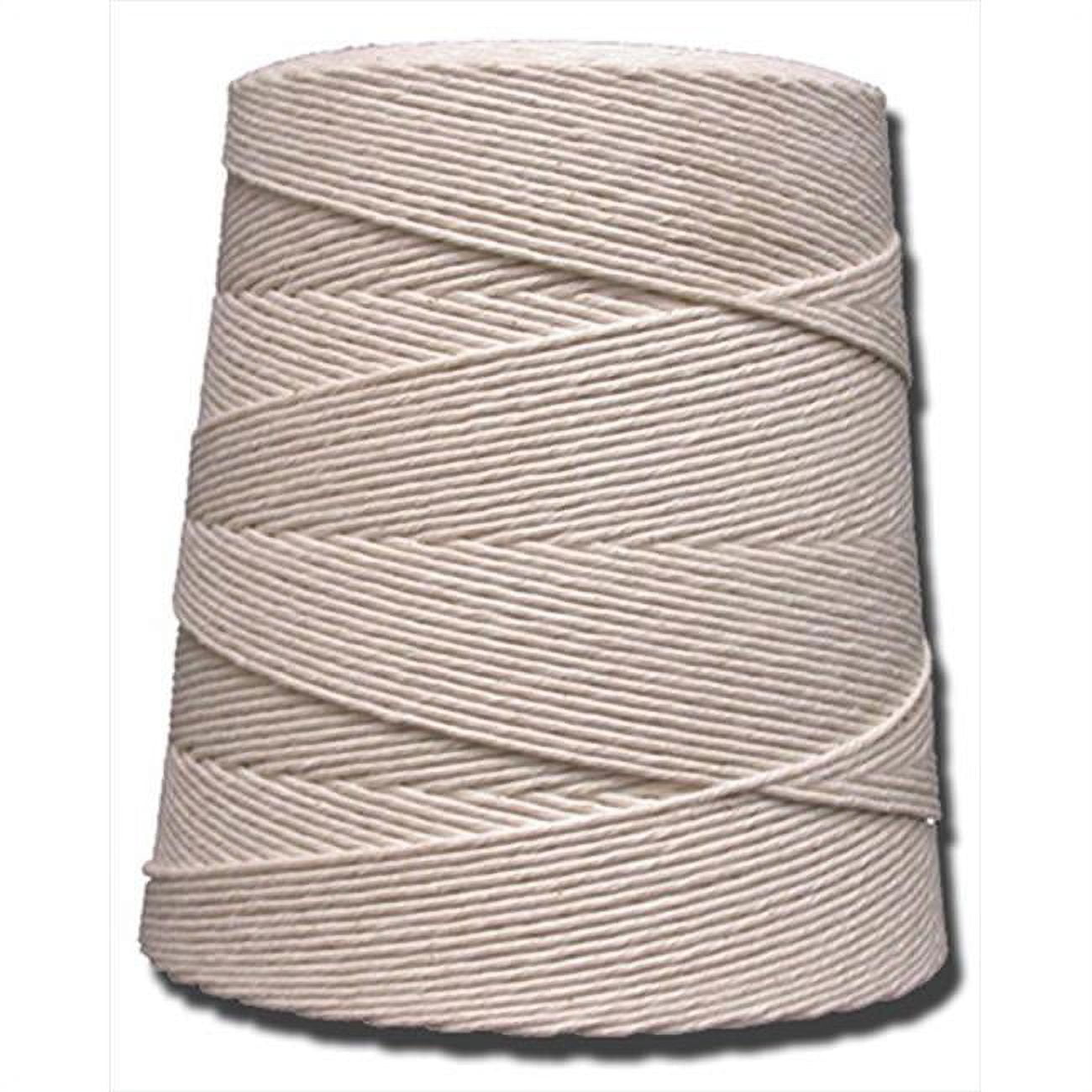 4 Poly Cotton Twine 2.5 Pound Cone with 12000 ft.