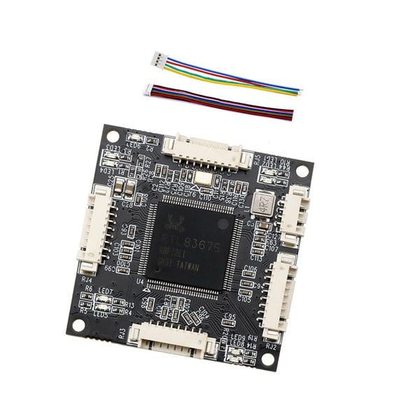 4 Port 10/100/1000Mbps Gigabit Ethernet Networking Switches With Wide Voltages Ranges For Connectivities